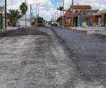 Arranca pavimentación de avenida Benjamín Gaona en Matamoros