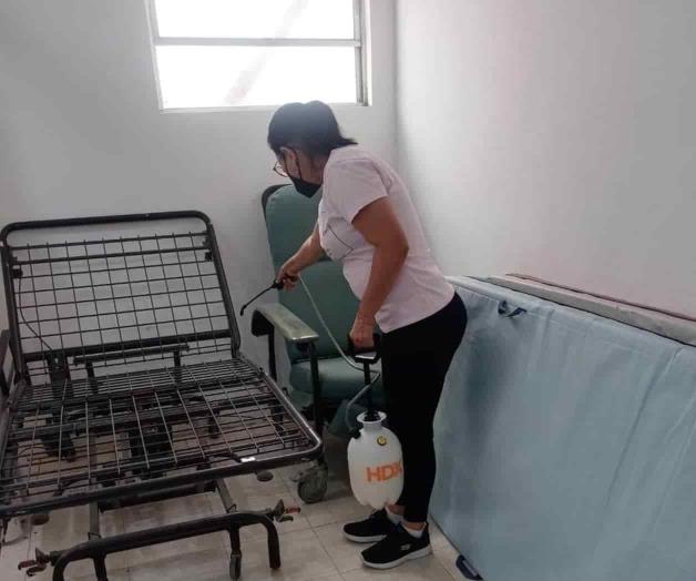 Fumigan las instalaciones de Cruz Roja