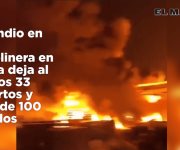 Incendio en una gasolinera en Rusia deja al menos 33 muertos y más de 100 heridos