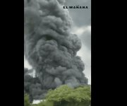 Se incendia Parque Industrial en Mérida