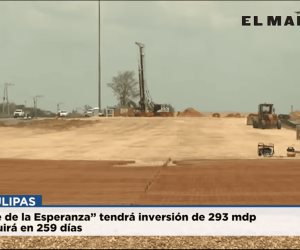 Puente de la Esperanza tendrá inversión de 293 mdp y concluirá en 259 días