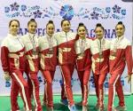 Brillan tamaulipecas en Gimnasia Rítmica