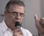 Difunden en WA audio de Ebrard donde pide denunciar acarreos