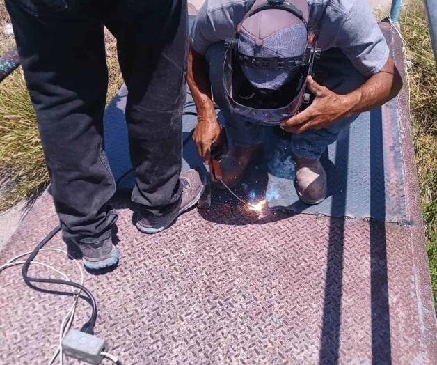 Rehabilitan Puente de R&iacute;o Bravo que pon&iacute;a en riesgo a familias