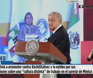 AMLO volvió a arremeter contra Xóchitl Gálvez