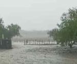 Llegan lluvias por tormenta Harold al norte de Nuevo León