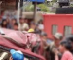 Tráiler sin frenos impacta auto con extranjeros en Chiapas