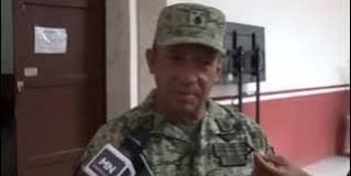 Comandante de la XVI zona militar en Salamanca pide que regresen lo que robaron