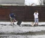 Tormenta con granizo daña edificios en pueblo de Alemania