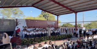 Tamaulipas | El gobernador rinde honores a la bandera y da el banderazo de inicio del ciclo escolar 2023-2024 en la Primaria Gral. Alberto Carrera Torres