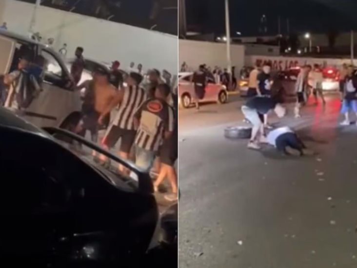 Fanáticos de Monterrey golpean a trabajadores de ambulancia Fanáticos de Monterrey golpean a trabajadores de ambulancia