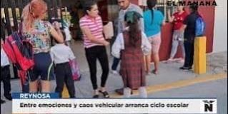 Entre emociones y caos vehicular arranca ciclo escolar en la ciudad