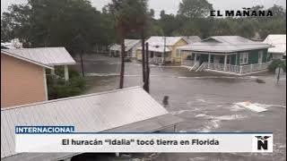 El huracán "Idalia" tocó tierra en el estado de Florida
