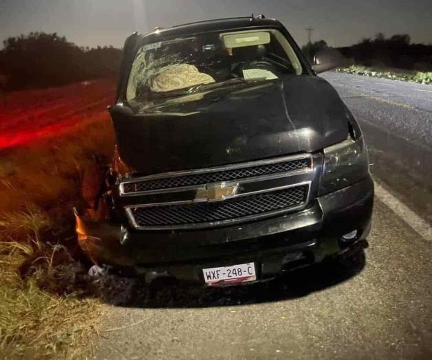 Sufre accidente Marcelo Olán en carretera a San Fernando