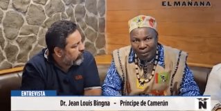 Conversando con el Dr. Jean Louis Bingna, príncipe Bantú de Camerún