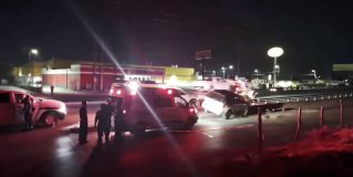 Reynosa | Muere conductor al chocar contra barandal de concreto de un puente vehicular en la carretera a Río Bravo