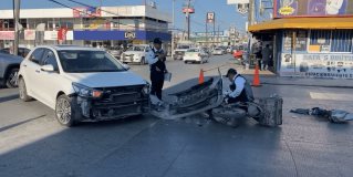 Policía | Dos lesionados y daños materiales fue el saldo de un accidente registrado en la colonia Cañada