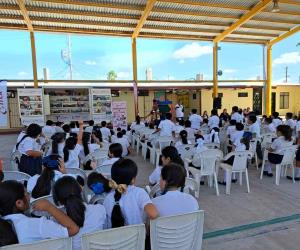 REYNOSA | Llevan caravanas de lectura a escuelas de Tamaulipas