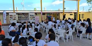 REYNOSA | Llevan caravanas de lectura a escuelas de Tamaulipas