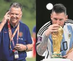 Qatar 2022 estaba armado para que Messi fuera campeón: Louis Van Gaal