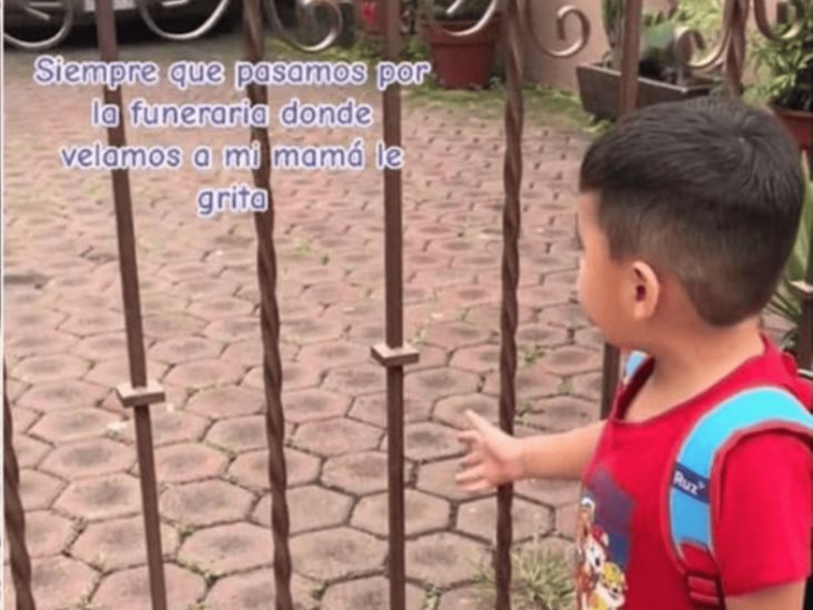Niño conmueve en TikTok por buscar a su abuelita en funeraria Niño conmueve en TikTok por buscar a su abuelita en funeraria