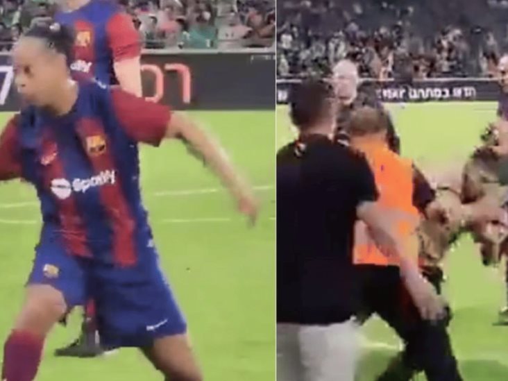 Ronaldinho hace regate a un fan y provoca su detención por la policía Ronaldinho hace regate a un fan y provoca su detención por la policía