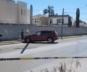 #REYNOSA Un conductor proyecto su unidad motriz contra un poste de concreto de CFE en la colonia Fuentes Sección Lomas