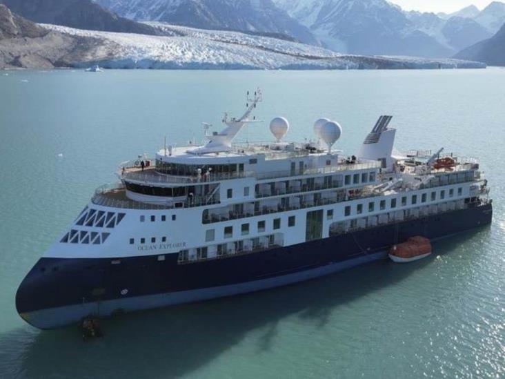 Reportan casos de COVID-19 en el crucero de lujo MV Ocean Explorer varado en Groenlandia Reportan casos de COVID-19 en el crucero de lujo MV Ocean Explorer varado en Groenlandia