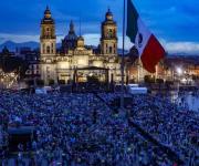 Así luce el Zócalo Capitalino previo al Grito de Independencia