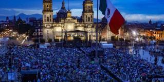 Así luce el Zócalo Capitalino previo al Grito de Independencia