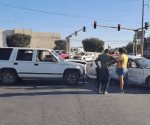 #REYNOSA Accidente vial en la entrada de la colonia Villa Florida.