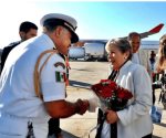 Canciller Alicia Bárcena llega a La Habana para Cumbre del G77+China