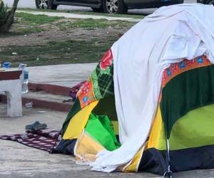 Prohibirán a migrantes acampar en el Laguito