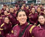 Participan deportistas mexicanos en Desfile Militar