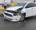 Choca y agrede a conductor en colonia Bella Vista
