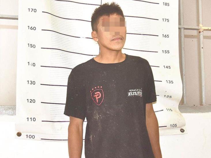Someten vecinos a ladrón de bicicleta Someten vecinos a ladrón de bicicleta