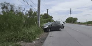 #REYNOSA Accidente vial en el libramiento a Monterrey.