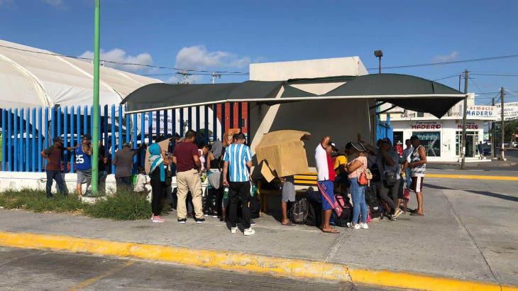 En los albergues se tienen alrededor de 2 mil 500 personas, pero en condiciones de calle y a la orilla del río hay una cantidad similar.