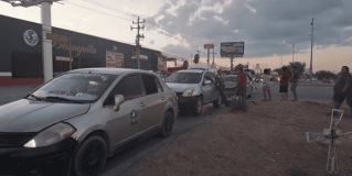 #REYNOSA Accidente vial en el bulevar Morelos.