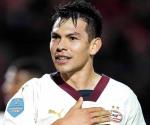 Hirving Lozano anota en goleada del PSV con paso perfecto