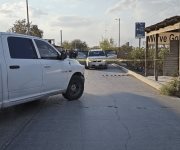 #REYNOSA Dos camionetas aseguradas y dos personas heridas fueron trasladas a recibir atención médica
