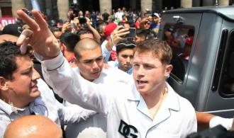 Ya está el ´Canelo´ en Las Vegas Ya está el ´Canelo´ en Las Vegas