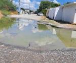 Se forma laguna de aguas negras