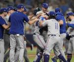 Barren serie los Rangers a Tampa Bay