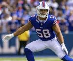 Matt Milano y DaQuan Jones, baja indefinida en Bills por lesiones