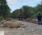 Muere hombre aplastado por el tren en el ejido Los Cavazos