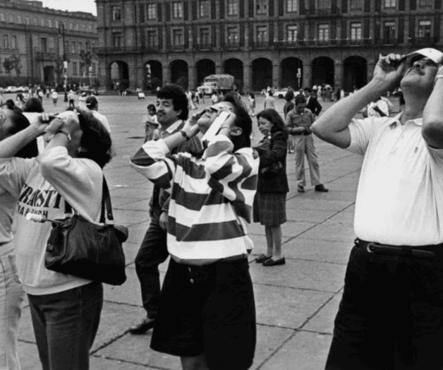 El eclipse solar de 1991 que detuvo el ajetreo de la Ciudad de México El eclipse solar de 1991 que detuvo el ajetreo de la Ciudad de México