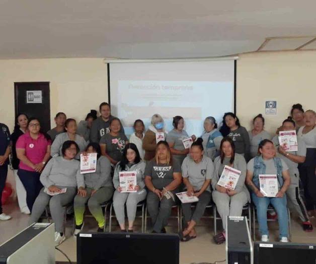 Llevan pláticas de salud mental y reproductivas a mujeres de CEDES Reynosa