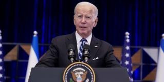 Joe Biden pronuncia discurso en visita a Israel