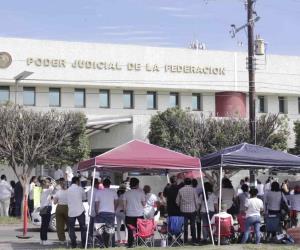 Ciudad Victoria | Protesta personal del Poder Judicial de la Federación